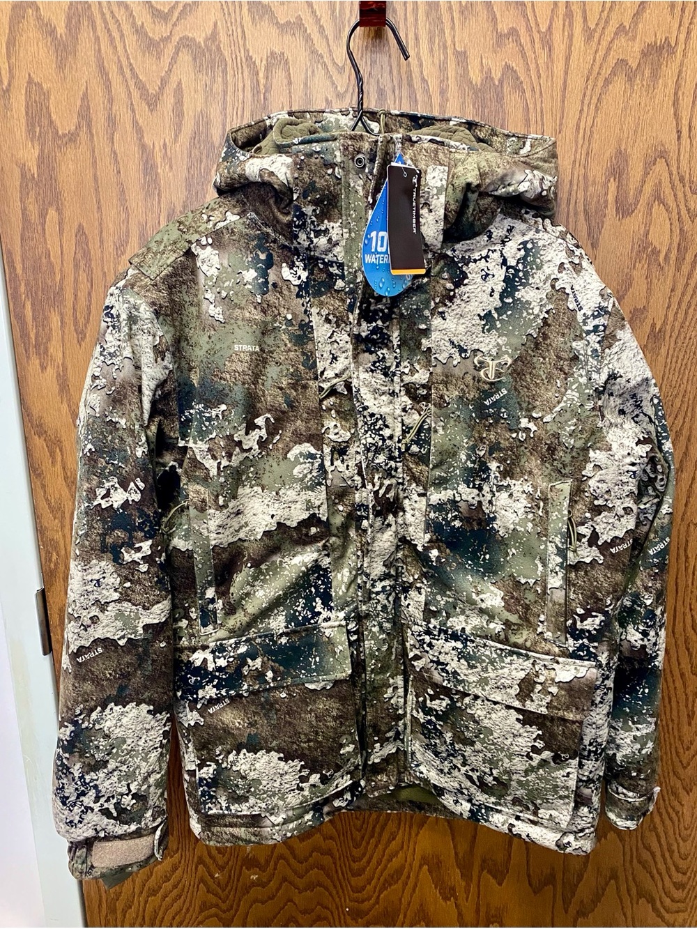 RedHead Silent Stalker Elite Parka in TrueTimber Strata Camo, Mens Small NWT